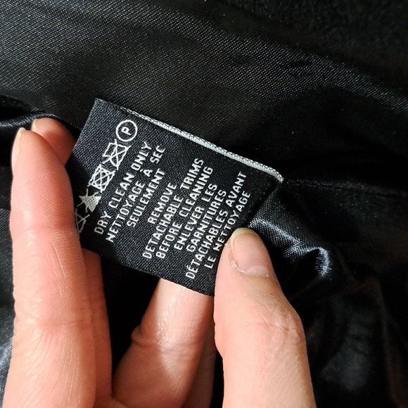 Le Chateau Wool-blend Double Breasted Belted Trench Coat - Picture 13 of 16